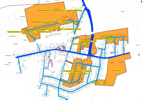 Bebauungsplan der Ortsgemeinde Hauptstuhl